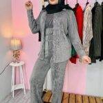 ۳ تیکه شومیز نیمتنه شلوار