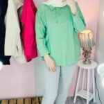 شومیز بقل دکمه زنانه