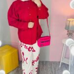 ست شومیز شلوار ترک