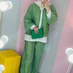 ست کت و شلوار پلیسه