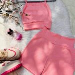 ست تاپ و شورتک زنانه