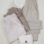 شلوار بگ حصیری زنانه