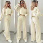 کراپ شلوار ست