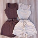 ست تاپ شورتک